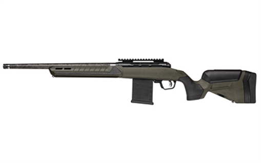 Picture of Savage 110 Ultralite Predator Rifle 22 Creedmoor 10rd Magazine 22" Threaded Barrel Hunter Green Synthetic Stock 32659
