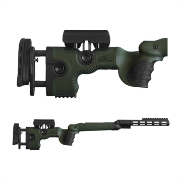 Picture of Grs Riflestocks SAVAGE 116 LA WARG STOCK BOTTOM BOLT RELEASE GREEN 104614