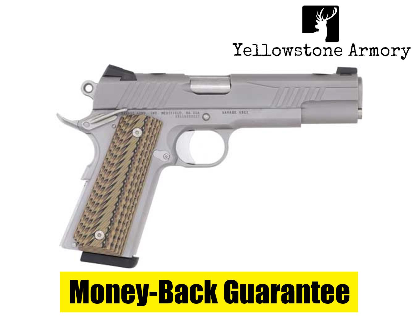 Savage 1911 Government Pistol 45 ACP 5 in. Stainless 8 rd. 67202-img-0