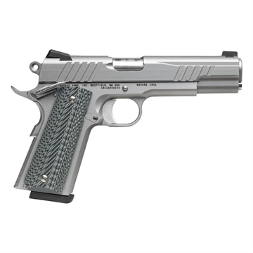 Picture of Savage 1911 Gov't Style Handgun .45 Auto 8rd Magazines (1) 5" Barrel Stainless Steel - DEMO 67202D