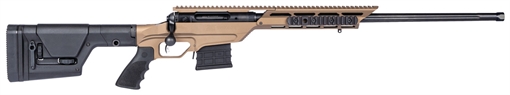 Picture of Savage 22870 10/110BA Stealth Evolution 338 Lapua Mag 24" 5+1 Bronze Cerakote Adjustable Magpul PRS Gen3 Stock LH 011356228703