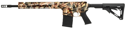 Picture of Savage MSR10 Hunter 308 Win,7.62 NATO 16.10" 20+1 Black Melonite American Flag Adjustable Blackhawk Axiom Stock 22989
