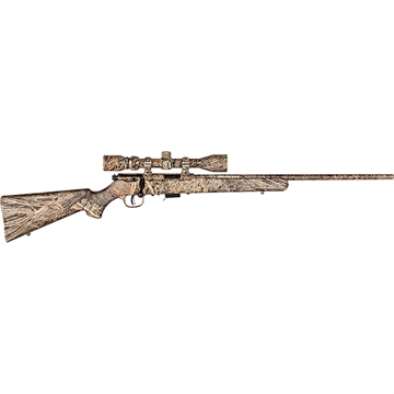 Picture of Savage Savage 93 XP Rifle 22 WMR 22 in. Brush Camo w/ Scope RH 90757 90755