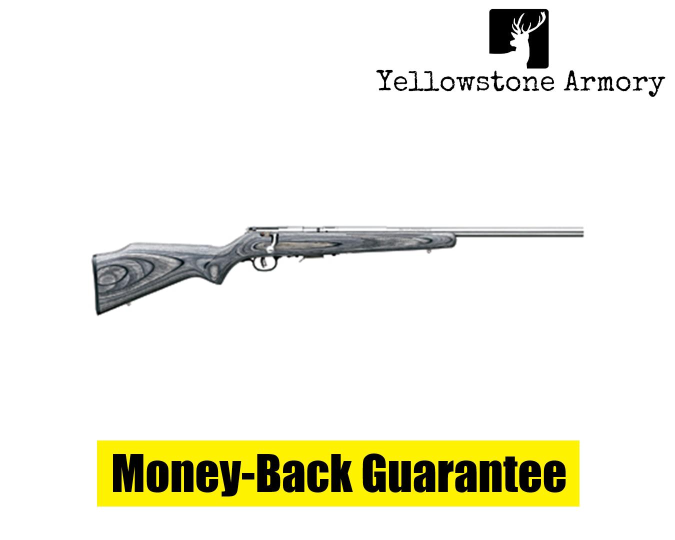 Savage 93R17 BVSS Rifle 17 HMR 21 in. Laminate SS Heavy Barrel RH 96705-img-0