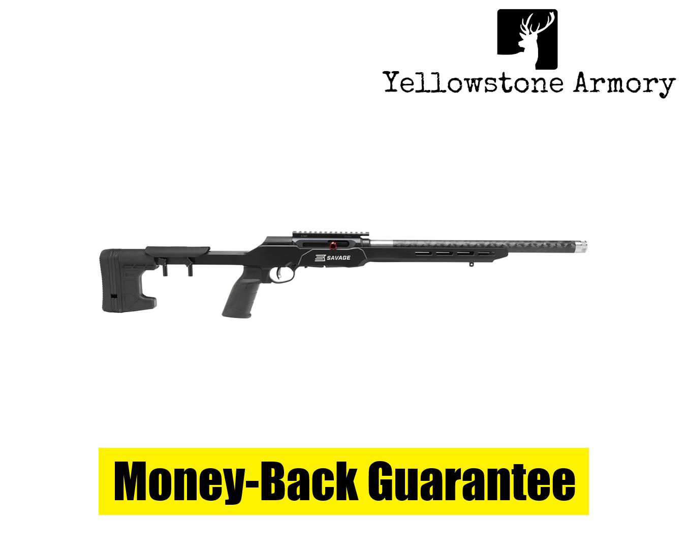 Savage A22 Precision Lite Rifle 22 LR 18 in. Black RH 47256-img-0