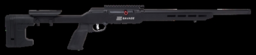 Picture of Savage Arms A22 Precision Full Size Semi-Auto 22 LR 10+1 18" Barrel, Matte Black Metal Finish & Adjustable MDT ACC Aluminum Chassis Matte Black Stock 47248