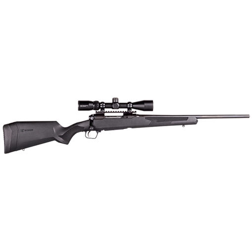 Picture of Savage Arms 110 Apex Hunter XP 6.5 PRC 2+1 24", Matte Black Metal, Synthetic Stock, Vortex Crossfire II 3-9x40mm Scope 57595