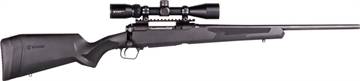 Picture of Savage Arms 110 Apex Hunter XP, Bolt Action Rifle, 7MM Remington, 24" Barrel, Matte Finish, Black, Synthetic Stock, Accutrigger, Detachable Box Magazine, 3-9x40 Vortex Crossfire II, Right Hand, 3 Rounds 57314