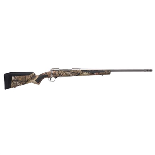 Picture of Savage Arms 110 Bear Hunter 300 WSM 2+1 23" Matte Stainless Steel Straight Fluted Barrel, Mossy Oak Break-Up Country Fixed Sporter w/AccuFit Stock, Right Hand 57069