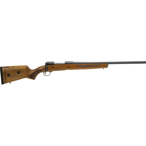 Picture of Savage Arms 110 Classic Full Size 6.5 Creedmoor 4+1 22" Matte Black Threaded Barrel, Matte Black Drilled & Tapped Carbon Steel, Receiver Adj Comb & LOP Satin Walnut Stock, Right Hand 57426