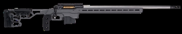 Picture of Savage Arms 110 Elite Precision 223 Rem,5.56x45mm NATO 10+1 26" Matte Stainless, Matte Black Rec, Gray Cerakote Adjustable MDT ACC Aluminum Chassis Stock 57555