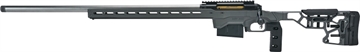 Picture of Savage Arms 110 Elite Precision 6.5 Creedmoor 10+1 26" Matte Stainless, Matte Black Rec, Gray Cerakote Adjustable MDT ACC Aluminum Chassis Stock, Left Hand (MB Not Included) 57703