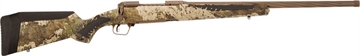 Picture of Savage Arms 110 High Country, Bolt Action Rifle, 30-06 Springfield, 22" Threaded Barrel, PVD Finish, True Timber Strata Camo Synthetic AccuStock, AccuTrigger, Detachable Box Magazine, 4 Rounds, Right Hand 57414
