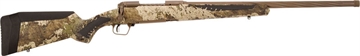 Picture of Savage Arms 110 High Country, Bolt Action Rifle, 7MM PRC, 22" Spiral Fluted Barrel, TrueTimber Strata Camo Synthetic Stock, Matte Finish, Coyote Brown, Right Hand, 2 Rounds, Includes (1) Detachable Magazine 58007