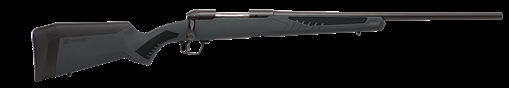 Picture of Savage Arms 110 Hunter Full Size 6.5 Creedmoor 4+1 24" Matte Black Button-Rifled Barrel, Matte Black Drilled & Tapped Carbon Steel Receiver, Adj AccuStock Matte Gray Synthetic Stock, Right Hand 57173