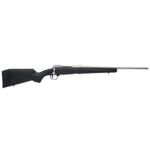 Picture of Savage Arms 110 Lightweight Storm 223 Rem 4+1 20", Matte Stainless Metal, Black Synthetic Stock 57071