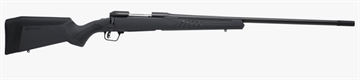Picture of Savage Arms 110 Long Range Hunter Full Size 7mm Rem 3+1 26" Matte Black Threaded Barrel, Matte Black Drilled & Tapped Carbon Steel Receiver, Adj AccuStock Matte Gray Synthetic Stock, Right Hand 57035