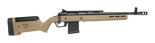 Picture of Savage Arms 110 Scout Full Size 5.56 NATO 10+1 16.50" Flat Dark Earth Threaded Barrel, Picatinny Rail Carbon Steel Receiver, Magpul Hunter Synthetic Stock 58187