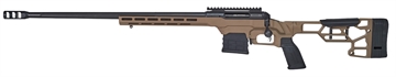 Picture of Savage Arms 110 Precision 308 Win 10+1 20", Matte Black Rec/Barrel, Flat Dark Earth Cerakote MDT LSS XL Chassis, Polymer Grip, Left Hand 57695