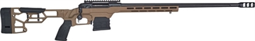 Picture of Savage Arms 110 Precision 300 Win Mag 5+1 24", Matte Black Rec/Barrel, Flat Dark Earth Cerakote MDT LSS XL Chassis, Polymer Grip 57565