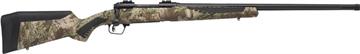 Picture of Savage Arms 110 Predator 243 Win 4+1 24", Matte Black Metal, Mossy Oak Terra Fixed AccuStock with AccuFit 57003