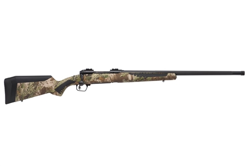 Picture of Savage Arms 110 Predator 260 Rem 4+1 24", Matte Black Metal, Mossy Oak Terra Fixed AccuStock with AccuFit 57005
