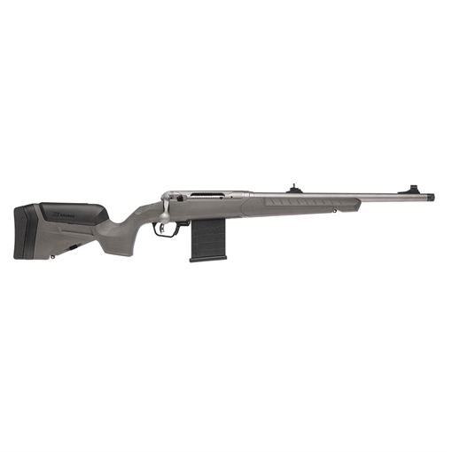 Picture of Savage 110 Ridge Hunter Rifle 375 Ruger 5rd Capacity 18" Threaded Barrel Flat Dark Gray Stock 32507