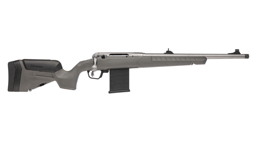 Picture of SAVAGE 110 RIDGE HUNTER RIB 450 BUSHMASTER 18IN BBL 5RD DARK GRAY STOCK 32504