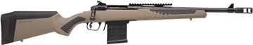 Picture of SAVAGE ARMS 110 SCOUT 308WIN 16.5" BLACK/FDE << 55637