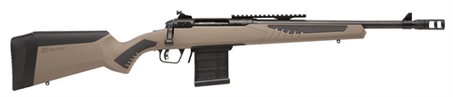 Picture of SAVAGE 110 SCOUT RIB 450 BM 16.5IN BBL MB FDE/BLACK OM ACCUSTOCK MAGPUL AICS 10RD MAG 57139