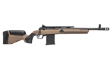 Picture of Savage 110 Scout V2 Rifle 6mm ARC 10rd Magazine 16.5 Threaded Barrel Tan Stock 32974