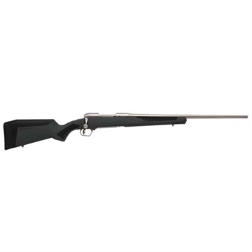 Picture of Savage Arms 110 Storm Full Size 270 WSM 2+1 24" Matte Stainless Button-Rifled Barrel, Matte Drilled & Tapped Stainless Steel Receiver, AccuStock Matte Gray Synthetic Stock, Right Hand 57079