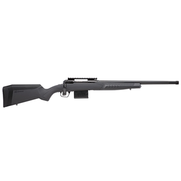 Picture of Savage Arms 110 Tactical, Bolt Action Rifle, 6.5 PRC, 24" Threaded Barrel, Matte Finish, Black, Gray Polymer Stock, AccuTrigger, Magpul AICS Magazine, 8 Rounds, Right Hand 57490