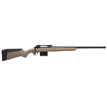 Picture of Savage Arms 110 Tactical Desert, Bolt Action Rifle, Short Action, 6.5 Creedmoor, 24" Threaded Barrel, Matte Finish, Black, Flat Dark Earth Synthetic Stock, 1 Magpul AICS Magazine, 10 Rounds, Right Hand 57008