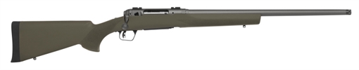 Picture of Savage Arms 110 TRAIL HUNTER, Bolt Action Rifle, 400 Legend, 20" Button Rifled Barrel, 11/16x24 Threaded Muzzle, 2 Piece Weaver Style Bases, Hogue Overmolded Rifle Stock in Olive Drab Green, Tungsten Cerakoted Barreled Action, 1 Detachable Magazine, 4 Rounds 58036