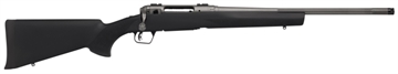 Picture of Savage Arms 110 Trail Hunter Lite Full Size 6.5 PRC 2+1 20" Fluted/Threaded Barrel, Drilled & Tapped Steel Receiver, Black Fixed Synthetic Stock 58275