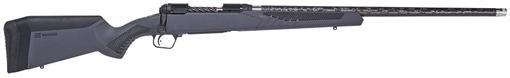 Picture of Savage Arms 110 UltraLite 30-06 Springfield 4+1 22" Carbon Fiber Wrapped Barrel, Black Melonite Rec, Gray AccuStock with AccuFit 57581