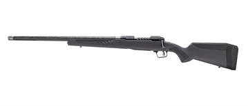 Picture of Savage Arms 110 UltraLite Full Size 28 Nosler 2+1 24" Carbon Fiber Threaded Barrel, Black Melonite Drilled & Tapped Stainless Steel Receiver, Adj AccuStock Matte Gray Synthetic Stock, Left Hand 57720