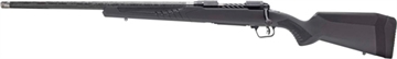 Picture of Savage Arms 110 UltraLite Full Size 7mm PRC 2+1 22" Carbon Fiber Threaded Barrel, Black Melonite Drilled & Tapped Stainless Steel Receiver, Adj AccuStock Gray Synthetic Stock, Left Hand 58005