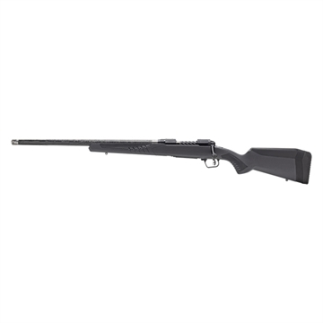 Picture of Savage Arms 110 UltraLite 280 Ackley Improved 4+1 22" Carbon Fiber Wrapped Barrel, Black Melonite Rec, Gray AccuStock with AccuFit, Left Hand 57715