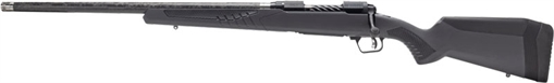 Picture of Savage Arms 110 UltraLite 6.5 Creedmoor 4+1 22" Carbon Fiber Wrapped Barrel, Black Melonite Rec, Gray AccuStock with AccuFit, Left Hand 57714