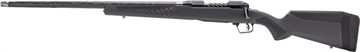 Picture of Savage Arms 110 UltraLite Full Size 6.5 PRC 2+1 24" Carbon Fiber Threaded Barrel, Black Melonite Drilled & Tapped Stainless Steel Receiver, Adj AccuStock Matte Gray Synthetic Stock, Left Hand 57719