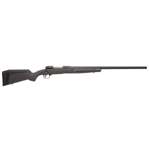 Picture of Savage Arms 110 Varmint Full Size 204 Ruger 4+1 26" Matte Black Button-Rifled Barrel, Matte Black Drilled & Tapped Carbon Steel Receiver, Adj AccuStock Matte Gray Synthetic Stock,,Right Hand 57068