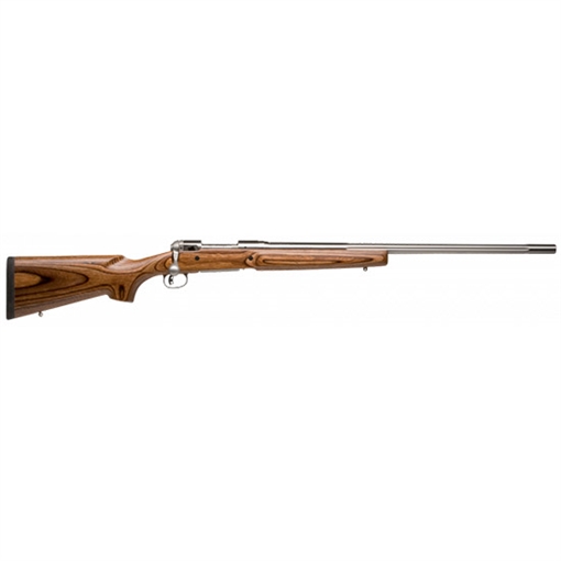 Picture of Savage Arms 12 Varminter Low Profile 22-250 Rem 4+1 Cap 26" 1:9" Matte Stainless Rec/Barrel Satin Brown Stock Right Hand (Full Size) with Detachable Box Magazine 18468
