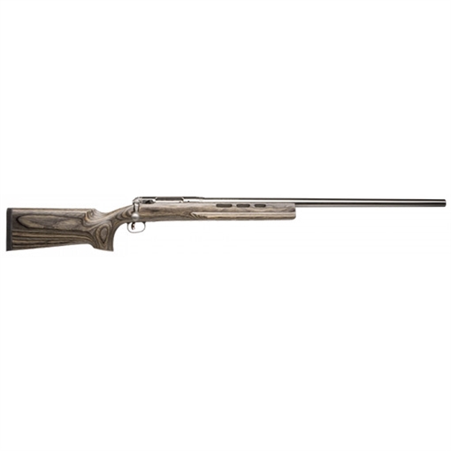 Picture of Savage Arms 12 Benchrest Full Size 6mm BR 1rd 29" Matte Stainless Button Rifled Barrel & Drilled & Tapped Receiver, Gray Fixed Laminate Stock, Right Hand 18614