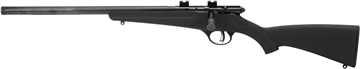 Picture of Savage Arms Rascal FLV-SR Youth 22 LR 1rd 16.12" Matte Blued Heavy Barrel, Matte Blued Carbon Steel Receiver, Black Synthetic Stock, Left Hand 13841