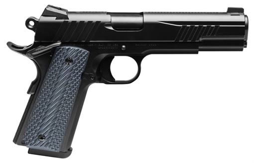 Picture of Savage Arms 1911 Government 9mm Luger 10+1 5" Black Stainless Steel Barrel. Black Nitride Serrated Stainless Steel Slide. Black Nitride Stainless Steel Frame w/Beavertail, Black VZ Grip 67204