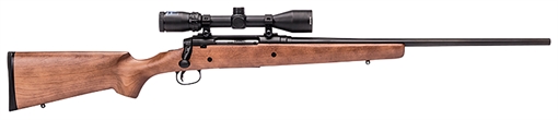 Picture of Savage Arms Axis II XP Full Size 308 Win 4+1 22" Matte Black Sporter Barrel, Matte Black Carbon Steel Receiver Drilled & Tapped, Hardwood Fixed Stock, Bushnell 3-9x40mm, Right Hand 22553