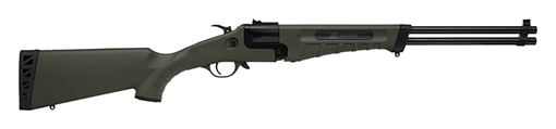 Picture of Savage Arms 42 Takedown Full Size 22 WMR/410 Gauge 1rd 20" Black Satin Sporter Barrel, Satin Black Carbon Steel Receiver, OD Green Fixed Synthetic Stock, Ambidextrous 23001
