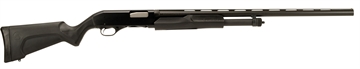 Picture of Stevens 320 Field Grade Combo, Pump, 12 Gauge, 3" Chamber, 18.5" Security Barrel and 28" Vent Rib Barrel, Black Color, Black Polymer Stock, Right Hand, Modified Choke, 5 Round, Bead Sight 19490